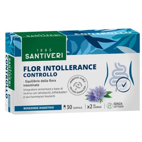 FLOR INTOLLERANCE CONTROLLO 30 CAPSULE