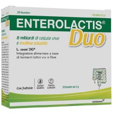 ENTEROLACTIS DUO INULINA 20 BUSTINE 5 G ENTEROLACTIS DUO INULINA 20 BUSTINE 5 G