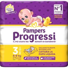 PAMPERS PROGRESSI MIDI 27 PEZZI PAMPERS PROGRESSI MIDI 27 PEZZI