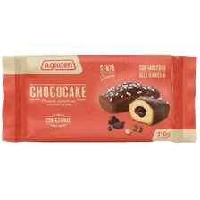 AGLUTEN CHOCOCAKE 4 PLUMCAKE RICOPERTI CON CIOCCOLATO AL LATTE CON FARCITURA ALLA GIANDUIA DA 52,5G