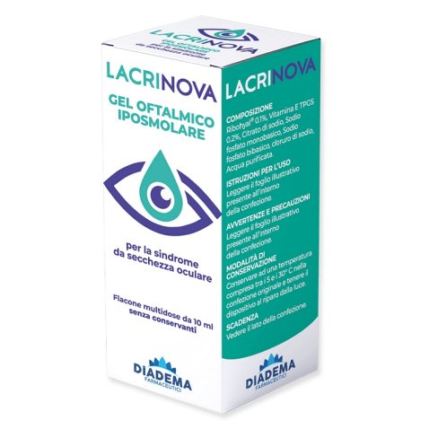 LACRINOVA GEL OFTALMICO IPOSMOLARE TB 10 ML LACRINOVA GEL OFTALMICO IPOSMOLARE TB 10 ML