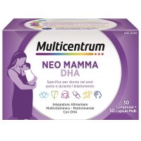 MULTICENTRUM NEO MAMMA DHA 30 COMPRESSE + 30 CAPSULE MOLLI MULTICENTRUM NEO MAMMA DHA 30 COMPRESSE + 30 CAPSULE MOLLI