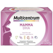 MULTICENTRUM MAMMA DHA 30 COMPRESSE + 30 CAPSULE MULTICENTRUM MAMMA DHA 30 COMPRESSE + 30 CAPSULE
