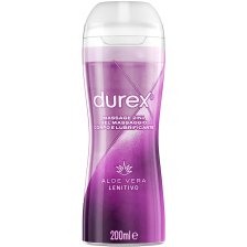 DUREX MASSAGE 2 IN 1 GEL MASSAGGIO CORPO E LUBRIFICANTE ALOEVERA 200 ML