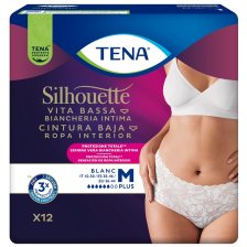 PANNOLONE A MUTANDINA ASSORBENTE TENA SILHOUETTE PLUS WHITEMEDIUM 12 PEZZI PANNOLONE A MUTANDINA ASSORBENTE TENA SILHOUETTE PLUS WHITEMEDIUM 12 PEZZI