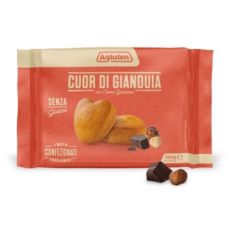 AGLUTEN CUOR DI GIANDUIA 150 G AGLUTEN CUOR DI GIANDUIA 150 G