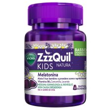 VICKS ZZZQUIL KIDS NATURA 30 PASTIGLIE GOMMOSE VICKS ZZZQUIL KIDS NATURA 30 PASTIGLIE GOMMOSE