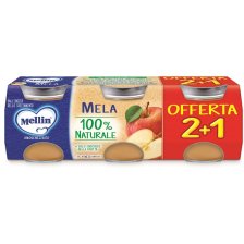 MELLIN OMOGENEIZZATO MELA 3PZ DA 100 G MELLIN OMOGENEIZZATO MELA 3PZ DA 100 G