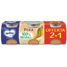 MELLIN OMOGENEIZZATO PERA 3 PEZZI DA 100 G MELLIN OMOGENEIZZATO PERA 3 PEZZI DA 100 G