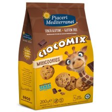 PIACERI MEDITERRANEI CIOCOMIX MINI COOKIES 4 MONOPORZIONI DA50 G PIACERI MEDITERRANEI CIOCOMIX MINI COOKIES 4 MONOPORZIONI DA50 G