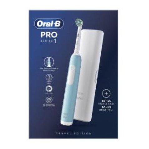 ORALB PRO 1 BLU SPAZZOLINO ELETTRICO+TC ORALB PRO 1 BLU SPAZZOLINO ELETTRICO+TC