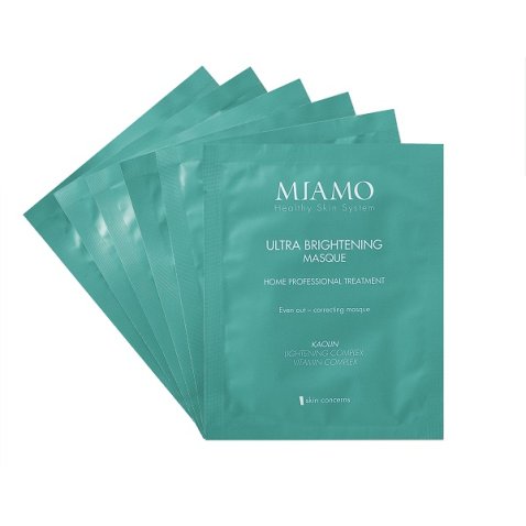 MIAMO SKIN CONCERNS ULTRA BRIGHTENING MASQUE BOX 6 PEZZI MIAMO SKIN CONCERNS ULTRA BRIGHTENING MASQUE BOX 6 PEZZI