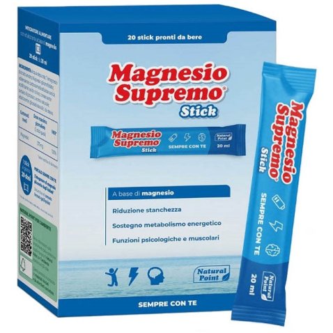 MAGNESIO SUPREMO 20 STICK DA 20 ML MAGNESIO SUPREMO 20 STICK DA 20 ML