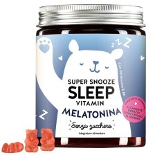 SUPER SNOOZE SLEEP VITAMIN WITH MELATONIN SUGARFREE 45 CARAMELLE GOMMOSE SUPER SNOOZE SLEEP VITAMIN WITH MELATONIN SUGARFREE 45 CARAMELLE GOMMOSE