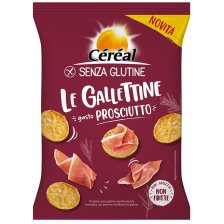 CEREAL SENZA GLUTINE GALLETTINE GUSTO PROSCIUTTO 70 G