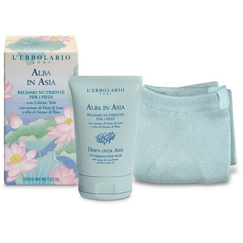 ALBA IN ASIA BALSAMO NUTRIENTE PER I PIEDI CON CALZINI TABI100 ML ALBA IN ASIA BALSAMO NUTRIENTE PER I PIEDI CON CALZINI TABI100 ML