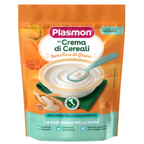 PLASMON CEREALI SEMOLINO DI GRANO 200 G PLASMON CEREALI SEMOLINO DI GRANO 200 G