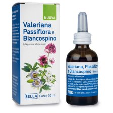 VALERIANA PASSIFLORA E BIANCOSPINO GOCCE 30 ML
