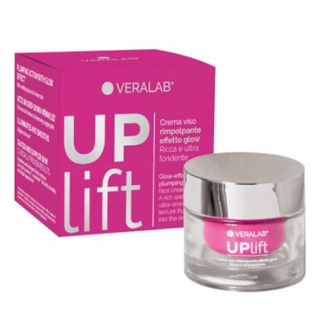 VERALAB UPLIFT CREMA VISO RIMPOLPANTE EFFETTO GLOW 50 ML