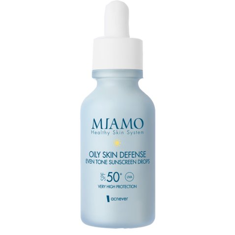 MIAMO ACNEVER OILY SKIN DEFENSE SUNSCREEN DROPS SPF 50+ 30 ML MIAMO ACNEVER OILY SKIN DEFENSE SUNSCREEN DROPS SPF 50+ 30 ML