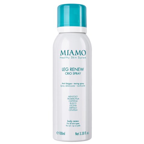 MIAMO BODY RENEW SPRAY BODY DEFATICANTE 100 ML MIAMO BODY RENEW SPRAY BODY DEFATICANTE 100 ML