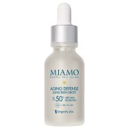 MIAMO NEW FORMULA MIAMO LONGEVITY PLUS AGING DEFENSE SUNSCREEN DROPS SPF50+ 30 ML