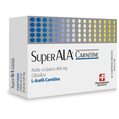 SUPERALA CARNITINE 30 COMPRESSE SUPERALA CARNITINE 30 COMPRESSE