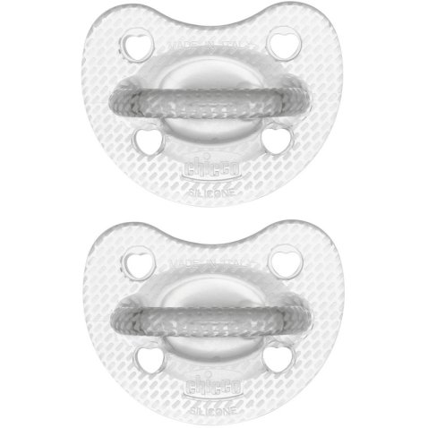 CHICCO GOMMOTTO SILICONE CRYSTAL 16-36 MESI 2 PEZZI