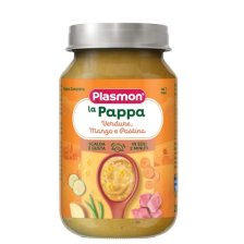PLASMON LA PAPPA VERDURE MANZO E PASTINA 200 G PLASMON LA PAPPA VERDURE MANZO E PASTINA 200 G