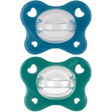 CHICCO DUAL SOFT SUCCHIETTO AZZURRO 16-36 MESI 2 PEZZI CHICCO DUAL SOFT SUCCHIETTO AZZURRO 16-36 MESI 2 PEZZI
