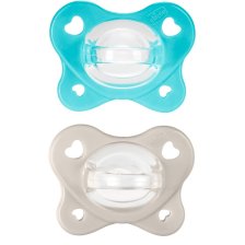 CHICCO DUAL SOFT SUCCHIETTO AZZURRO 6-16 MESI 2 PEZZI CHICCO DUAL SOFT SUCCHIETTO AZZURRO 6-16 MESI 2 PEZZI