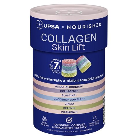 UPSA X NOURISHED COLLAGEN SKIN LIFT 30 GUMMIES UPSA X NOURISHED COLLAGEN SKIN LIFT 30 GUMMIES