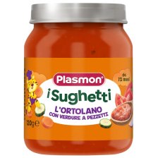 PLASMON I SUGHETTI ORTOLANO 120 G PLASMON I SUGHETTI ORTOLANO 120 G