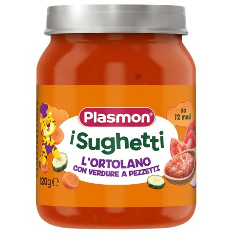 PLASMON I SUGHETTI ORTOLANO 120 G PLASMON I SUGHETTI ORTOLANO 120 G