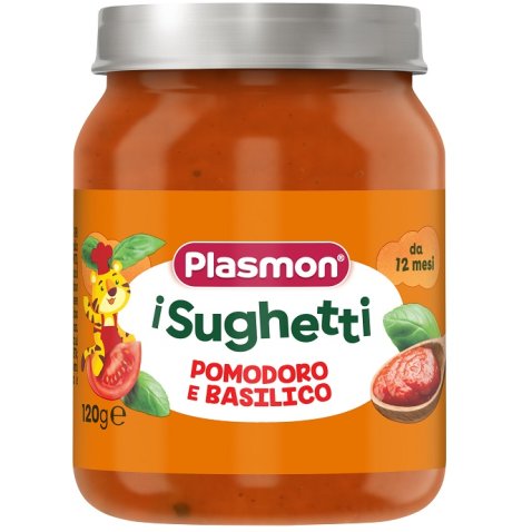 PLASMON I SUGHETTI POMODORO E BASILICO 120 G PLASMON I SUGHETTI POMODORO E BASILICO 120 G