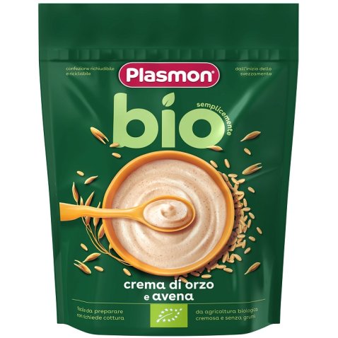 PLASMON CEREALI BIO AVENA/ORZO 200 G PLASMON CEREALI BIO AVENA/ORZO 200 G