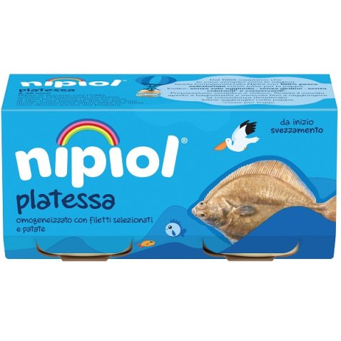 NIPIOL OMOGENEIZZATO PLATESSA 2 PEZZI DA 80 G NIPIOL OMOGENEIZZATO PLATESSA 2 PEZZI DA 80 G