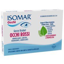 ISOMAR OCCHI ROSSI GOCCE OCULARI ACIDO IALURONICO 0,20% 10 FLACONCINI ISOMAR OCCHI ROSSI GOCCE OCULARI ACIDO IALURONICO 0,20% 10 FLACONCINI