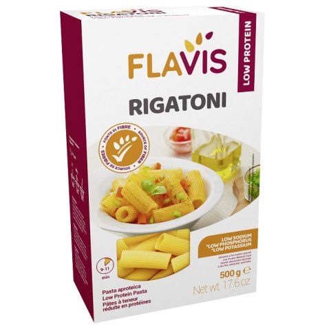 FLAVIS RIGATONI APROTEICI 500 G FLAVIS RIGATONI APROTEICI 500 G