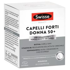 SWISSE CAPELLI FORTI DONNA 50+ 30 COMPRESSE SWISSE CAPELLI FORTI DONNA 50+ 30 COMPRESSE