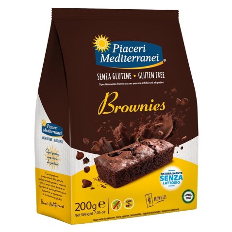 PIACERI MEDITERRANEI BROWNIES 200 G