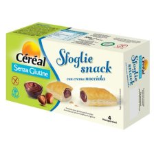 CEREAL SENZA GLUTINE SFOGLIE SNACK CREMA NOCCIOLA 4 MONOPORZIONI CEREAL SENZA GLUTINE SFOGLIE SNACK CREMA NOCCIOLA 4 MONOPORZIONI