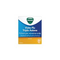 VICKS FLU TRIPLA AZIONE*orale polv 10 bust