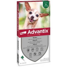 ADVANTIX SPOT ON*soluz 6 pipette 0,4 ml 40 mg + 200 mg canifino a 4 kg
