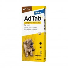 ADTAB*3 cpr masticabili 56 mg per cani da 1,3 a 2,5 Kg