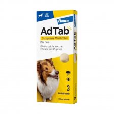 ADTAB*3 cpr masticabili 112 mg per cani da 2,5 a 5,5 Kg