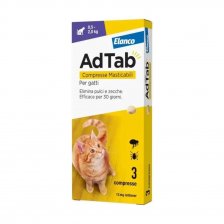 ADTAB*3 cpr masticabili 12 mg per gatti da 0,5 a 2 Kg