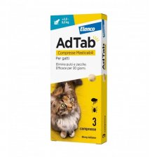 ADTAB*3 cpr masticabile 48 mg per gatti da 2 a 8 Kg