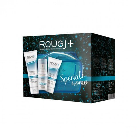 ROUGJ COFANETTO SPECIALE UOMO CON DOCCIA-SHAMPOO, DEODORANTEE CREMA CORPO NUTRIENTE E VELLUTANTE