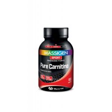 Massigen Sport Pure Carnitine - l'integratore di L carnitina per il massimo delle performance - 60 CAPSULE